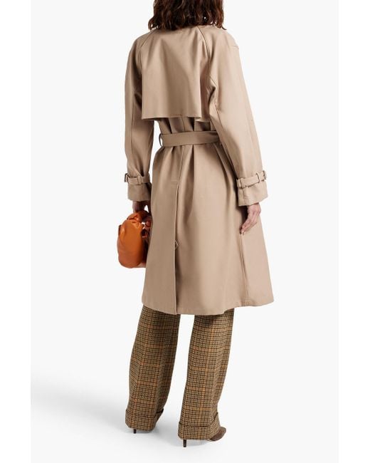 Theory Natural Cotton-gabardine Trench Coat
