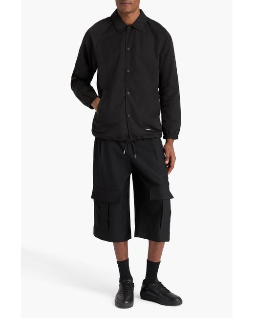 Sandro Black Shell Jacket for men