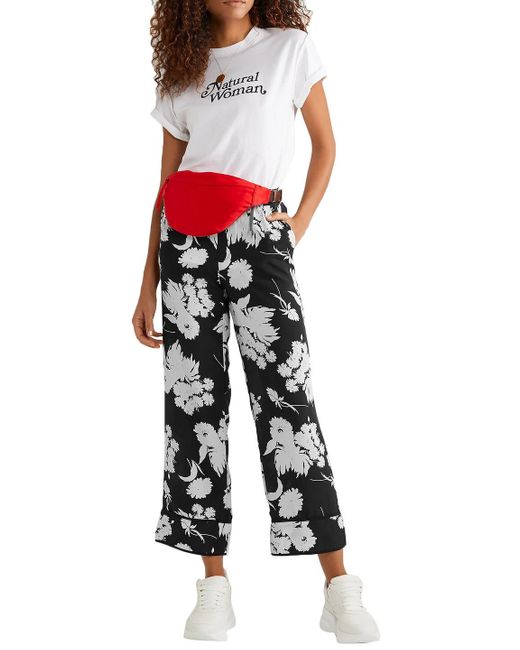 Ganni Kochhar Floral-print Silk Crepe 