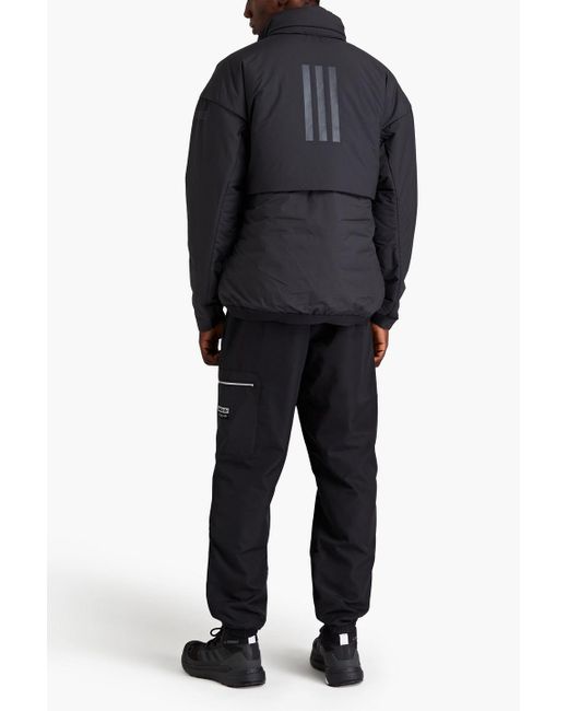 Adidas Originals Black Quilted Shell Jacket for men