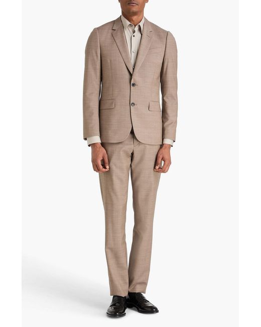 Paul Smith Natural Wool Suit for men