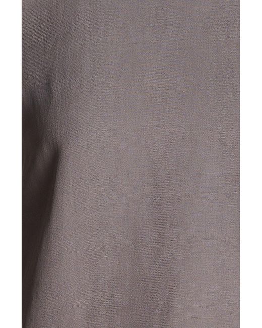 Jil Sander Brown Canvas Top