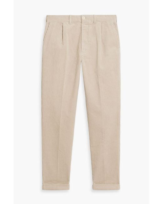Alex Mill Natural Cotton-Corduroy Pants for men