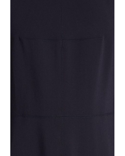 Isabel Marant Blue Minela Twill Midi Dress