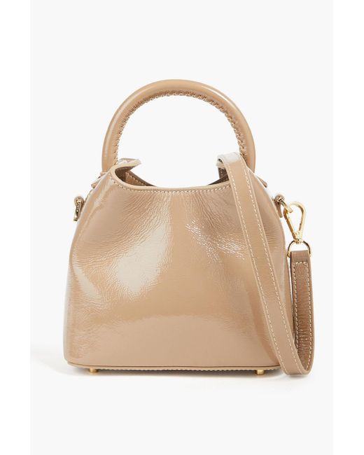 Elleme Natural Madeleine Patent-leather Tote
