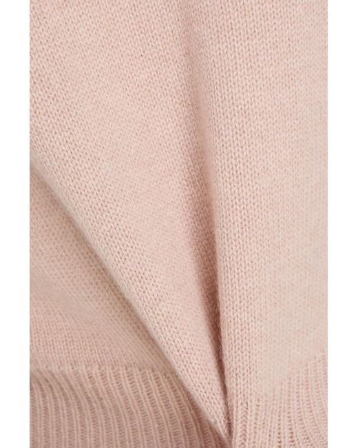FRAME Pink Cashmere Top