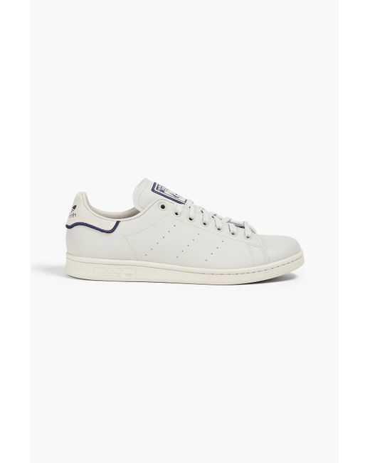 adidas Originals Stan smith sneakers aus perforiertem leder in Grau für  Herren | Lyst DE