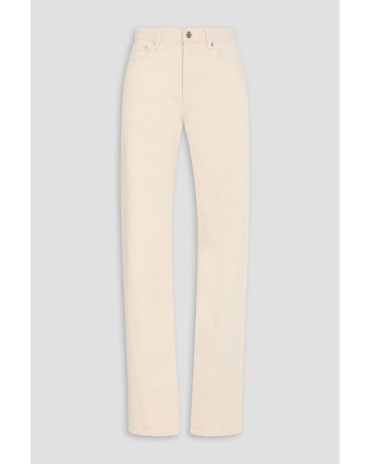 ARMARIUM Natural Diletta High-rise Tapered Jeans