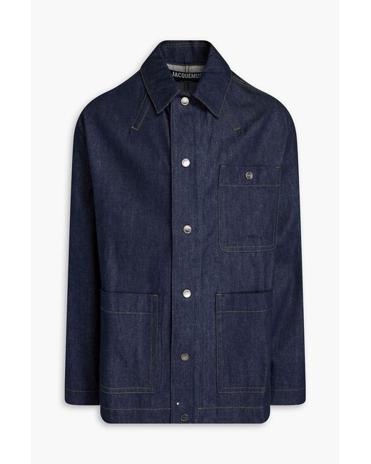 Jacquemus Blue De-nîmes Denim Jacket for men