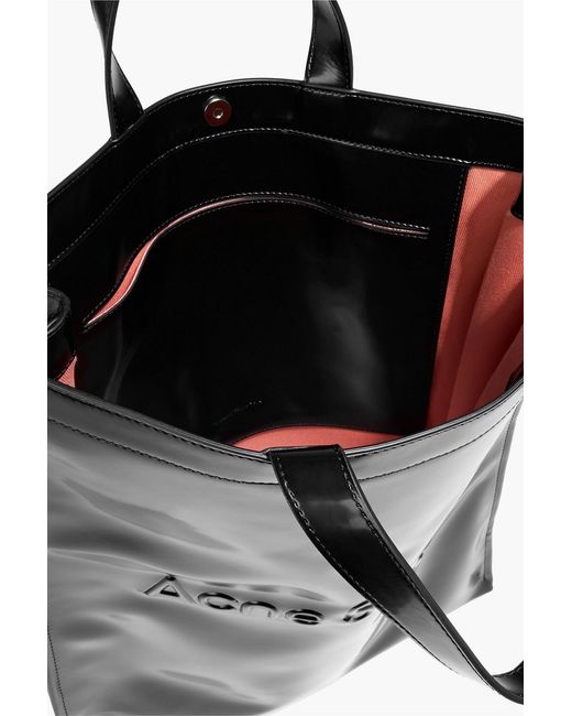 Acne Black Embossed Tote