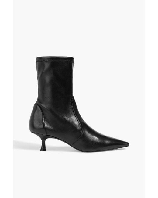 Stuart Weitzman Black Ankle boots "naomi" aus leder