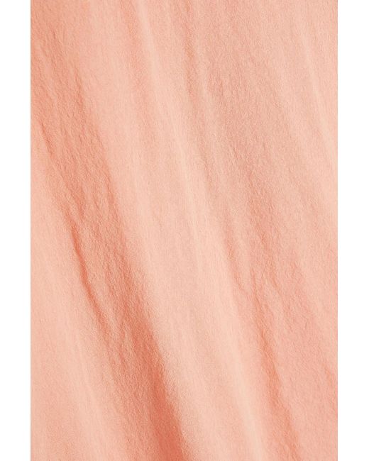 James Perse Pink Slub Cotton-jersey T-shirt