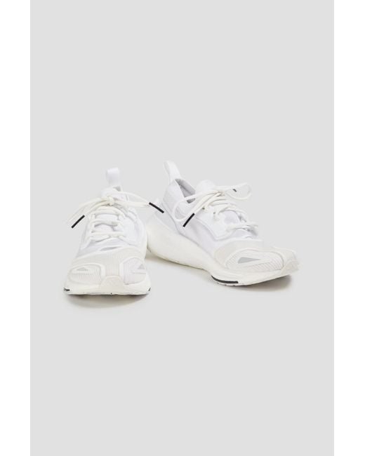 Adidas By Stella McCartney White Earthlight Mesh Sneakers