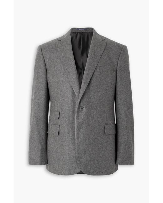 Ralph Lauren Gray Gregory Wool-Flannel Suit Jacket for men