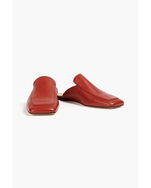 Wandler Red Megan Leather Loafers