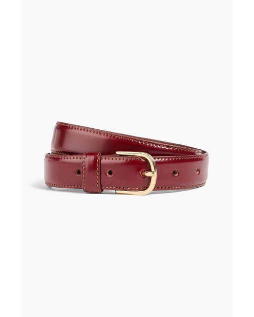 Totême  Red Leather Belt