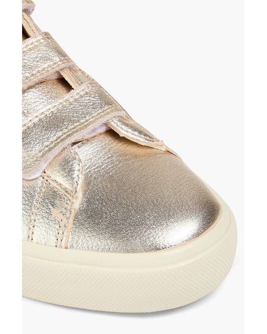 Veja White Recife Pebbled-leather Sneakers