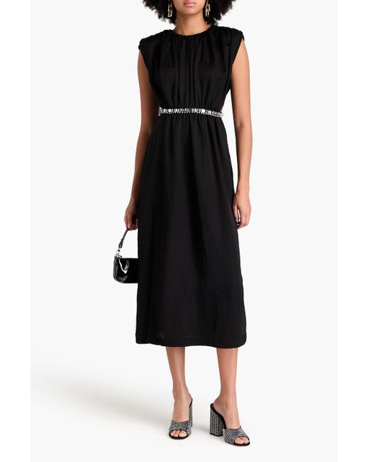 Sandro Black Maxi Dress