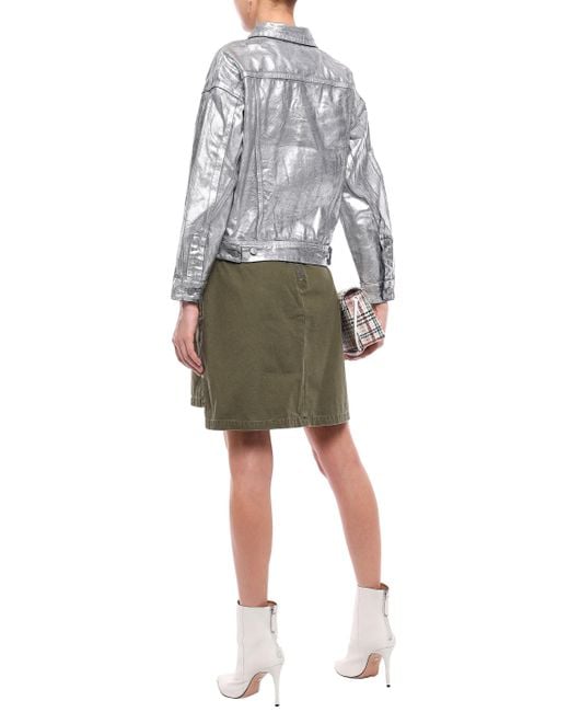 acne studious silver coating jacket （44）