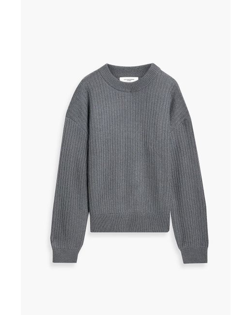 LE17SEPTEMBRE Gray Ribbed-knit Sweater for men