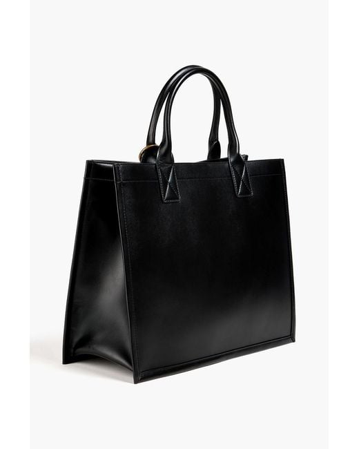 Sandro Black Leather Tote