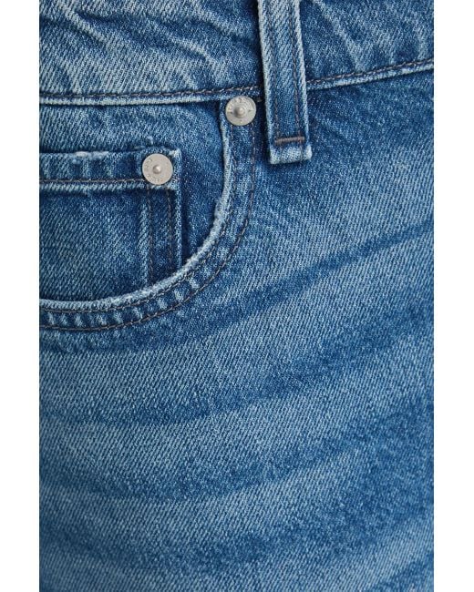 Rag & Bone Blue Dre boyfriend-jeans in distressed-optik