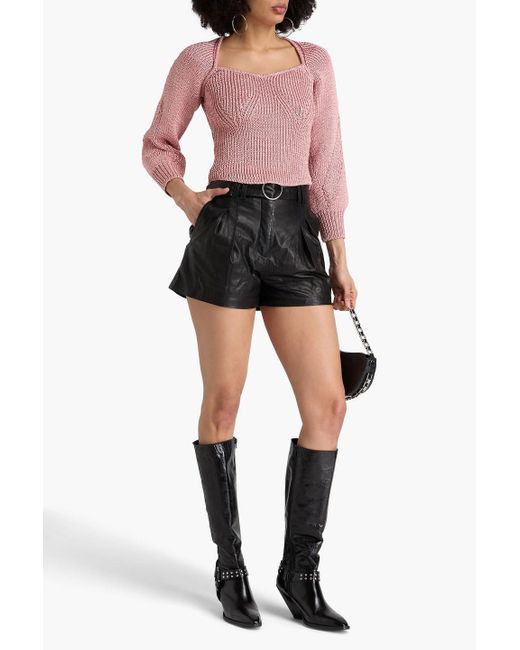 IRO Pink Salali Knitted Sweater