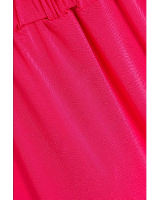 Max Mara Pink Stretch-jersey Straight-leg Pants