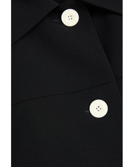 Claudie Pierlot Black Crepe Jacket