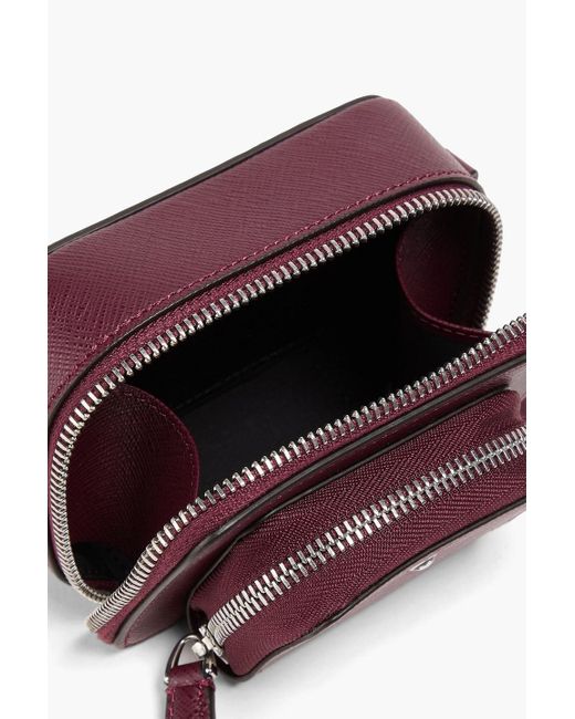 Montblanc Pochette "sartorial" aus strukturiertem leder in Purple für Herren