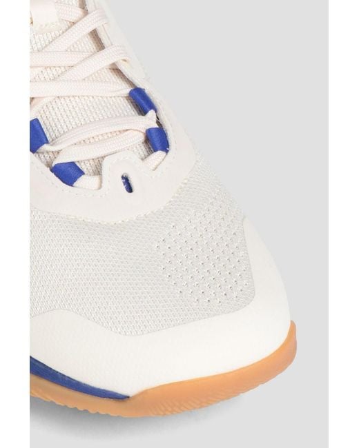 Adidas Originals Blue Dropset Trainer M Coated Primeknit Sneakers for men