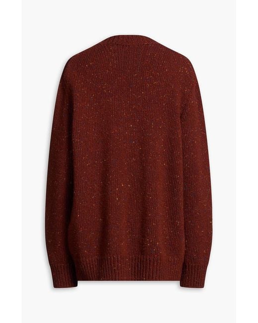 Gabriela Hearst Red Alfie Cashmere Sweater