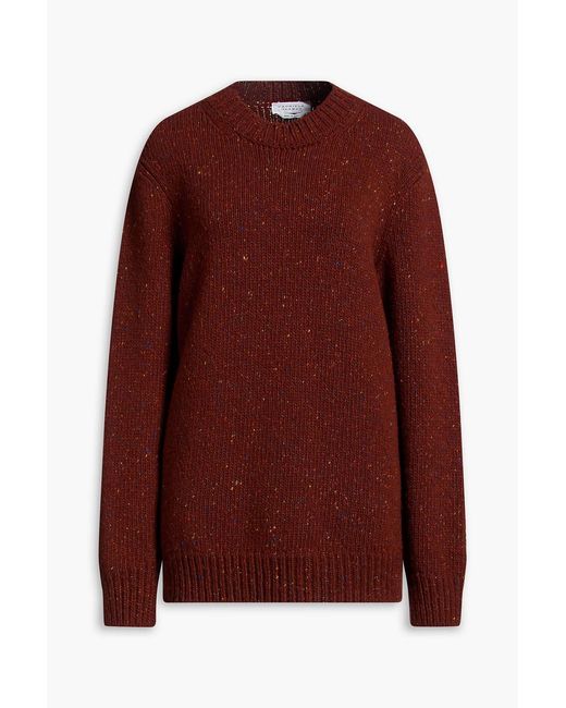 Gabriela Hearst Red Alfie Cashmere Sweater