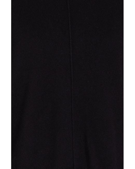 Isabel Marant Black Kleen Wool And Cotton-blend Sweater