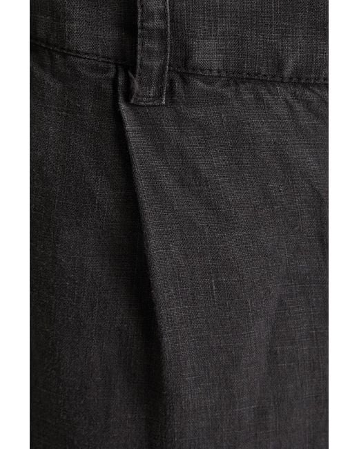 James Perse Gray Linen Shorts