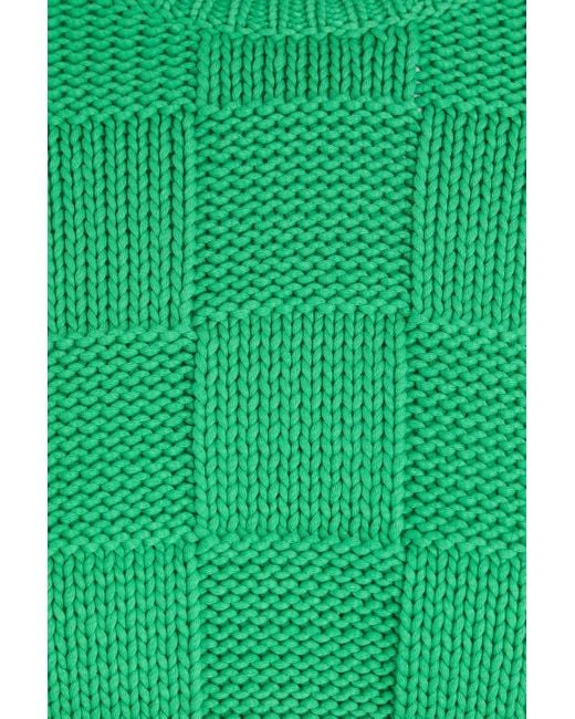 Guest In Residence Green Pullover aus einer baumwollmischung