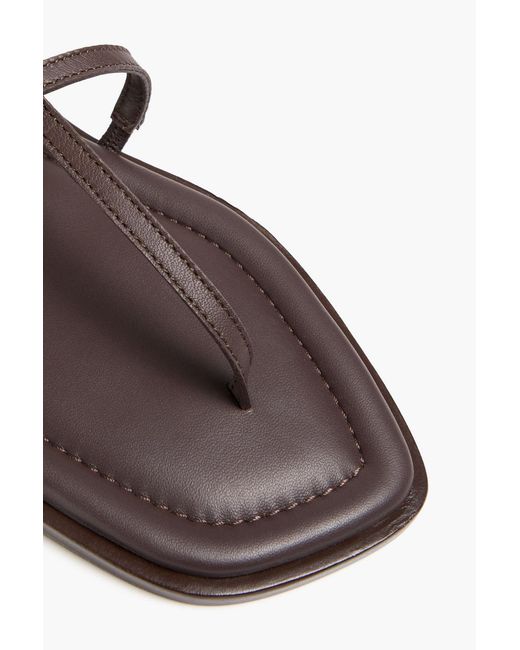 A.Emery Brown Remly Leather Sandals
