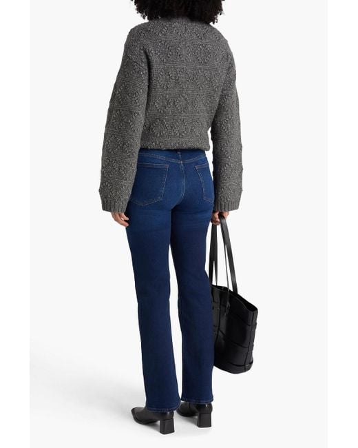 Rag & Bone Blue Peyton High-Rise Bootcut Jeans