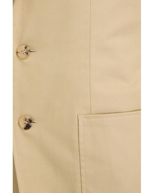 Canali Blazer aus twill aus stretch-baumwolle in Natural für Herren