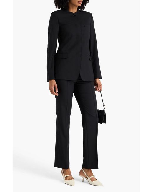 Theory Black Wool-blend Jacket