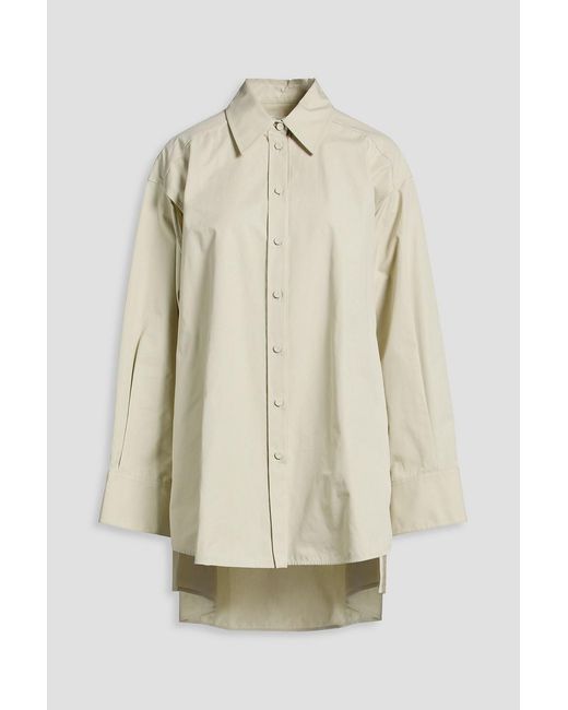 Jil Sander Natural Cotton-poplin Shirt