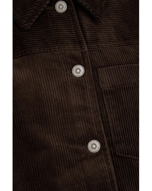 Alex Mill Black Camden Cotton-Corduroy Jacket