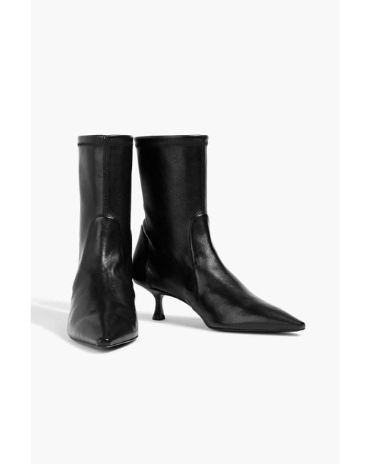 Stuart Weitzman Black Ankle boots "naomi" aus leder