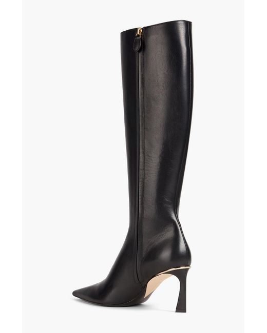 Victoria Beckham Black Leather Boots