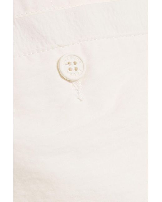 Orlebar Brown Natural Wetherlam Cotton-Blend Poplin Shorts for men