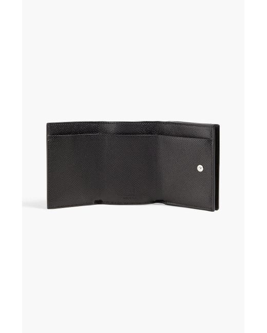 Dunhill Black Pebbled-leather Wallet for men