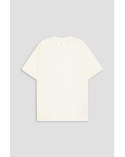Y-3 White Cotton-blend Jersey T-shirt for men