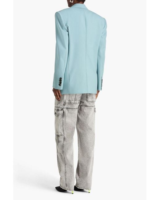 Stella McCartney Blue Wool Blazer