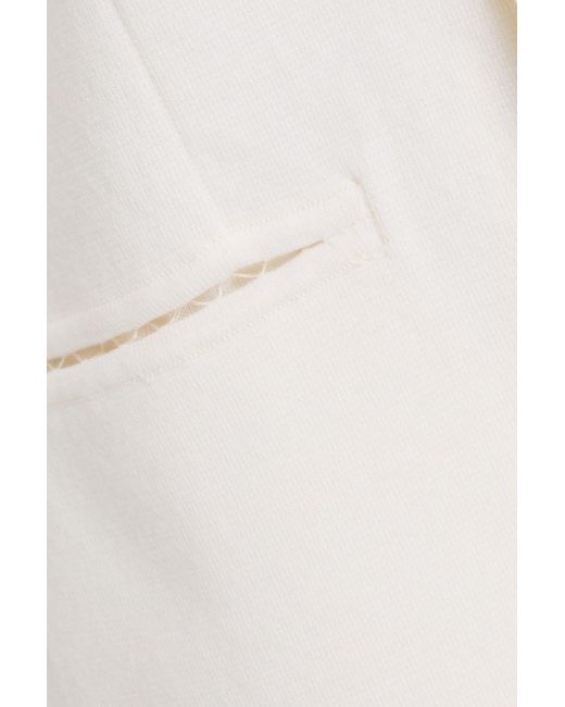 Rag & Bone White Ella Merino Wool-Blend Cardigan