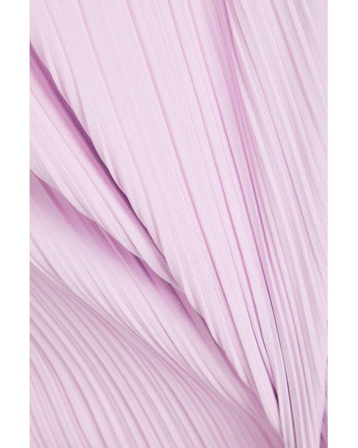 Emilio Pucci Pink Oberteil aus plissiertem crêpe